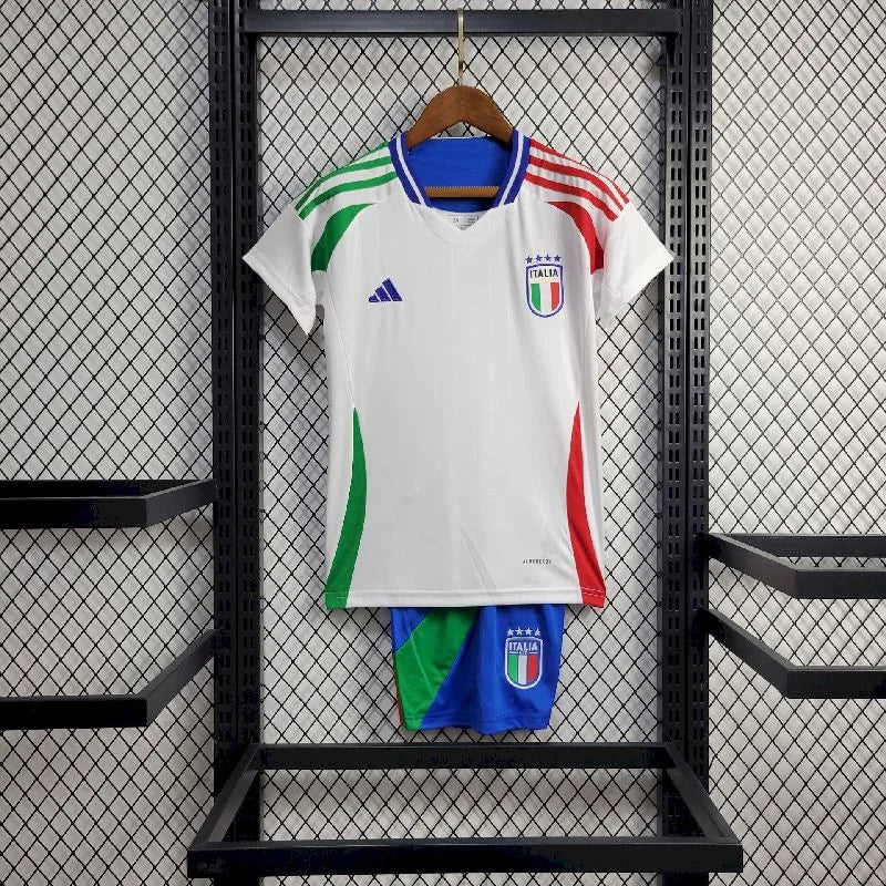 2024 Italy Away Football Shirt Kids Size