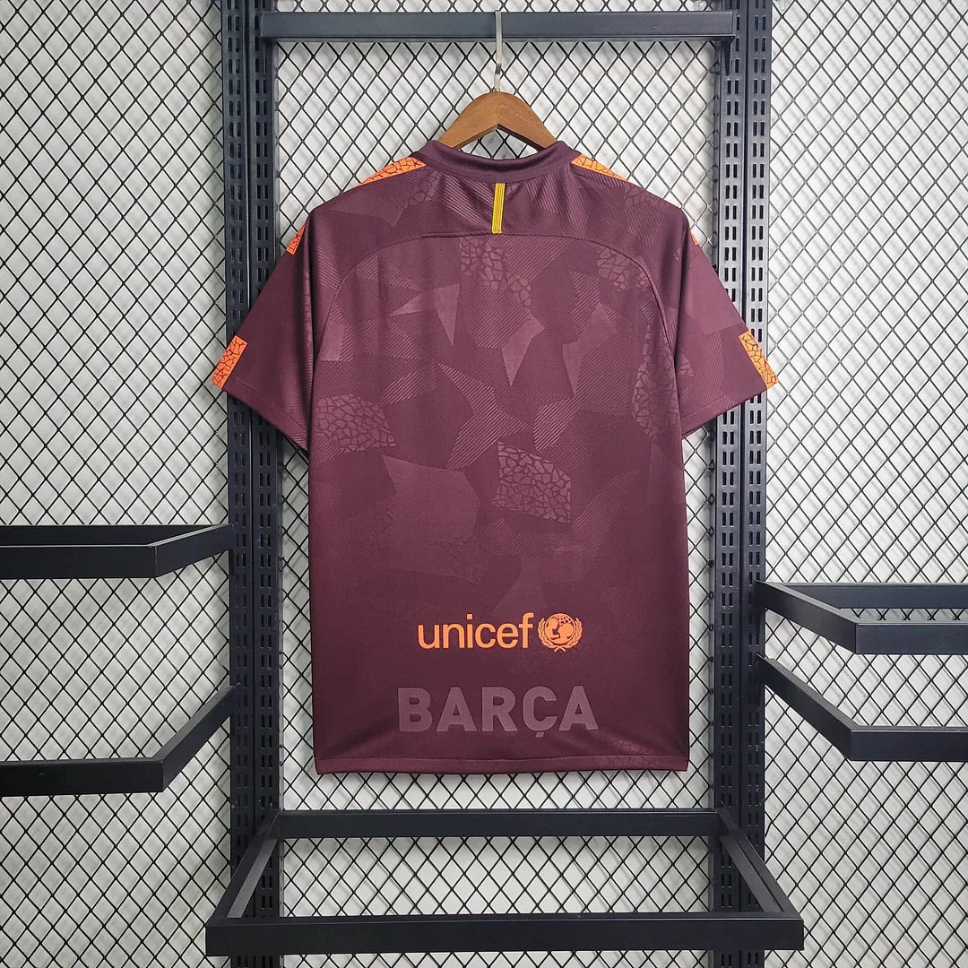 2017/2018 Retro Barcelona Third Away Football Shirt