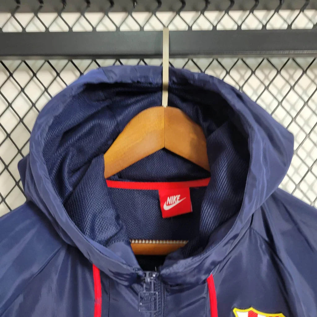 2023/2024 Barcelona Windbreaker Blue