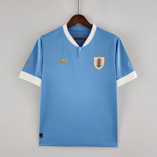 2022 FIFA World Cup Uruguay Home Football Shirt