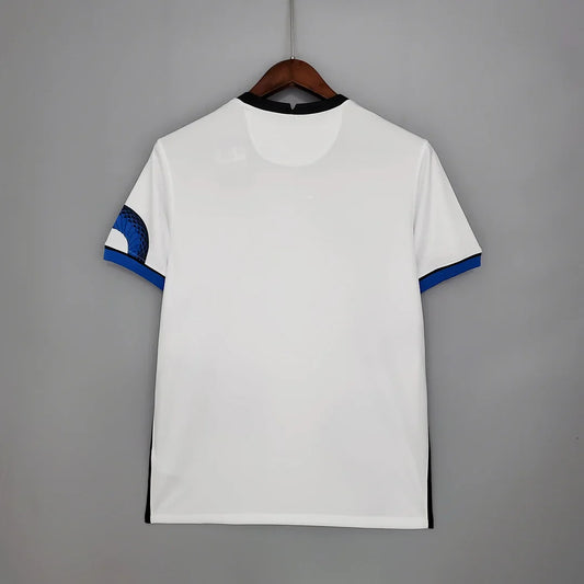 2021/2022 Retro Internazionale Milan White Football Shirt