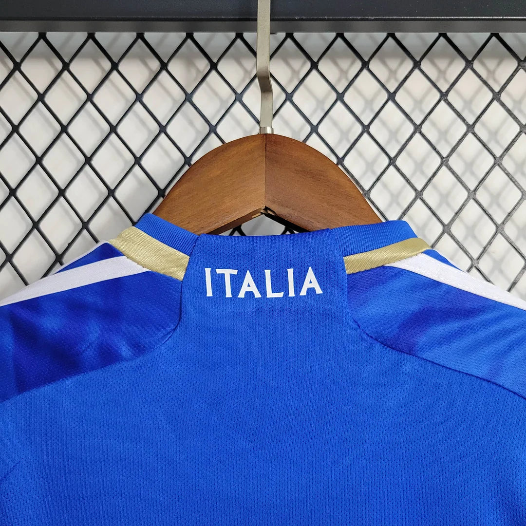 2023 Italy Home Football Shirt Kids Size