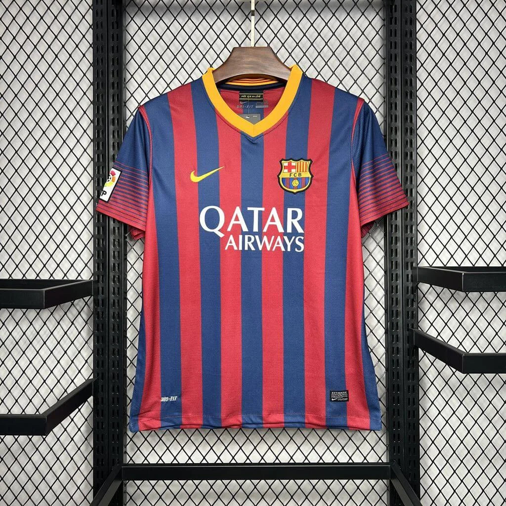 2013/2014 Retro Barcelona Home Football Shirt