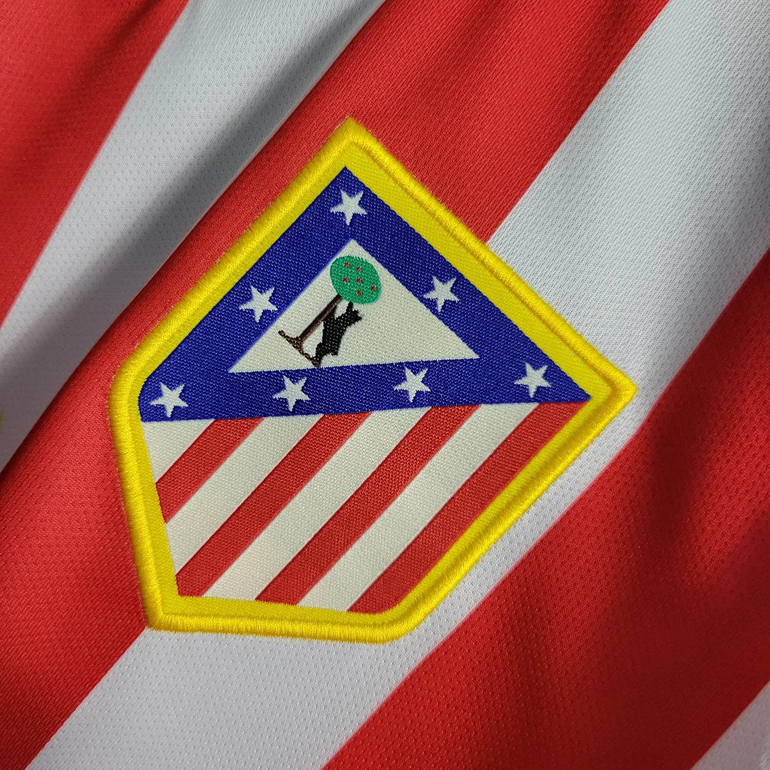 2004/2005 Retro Atletico Madrid Home Football Shirt