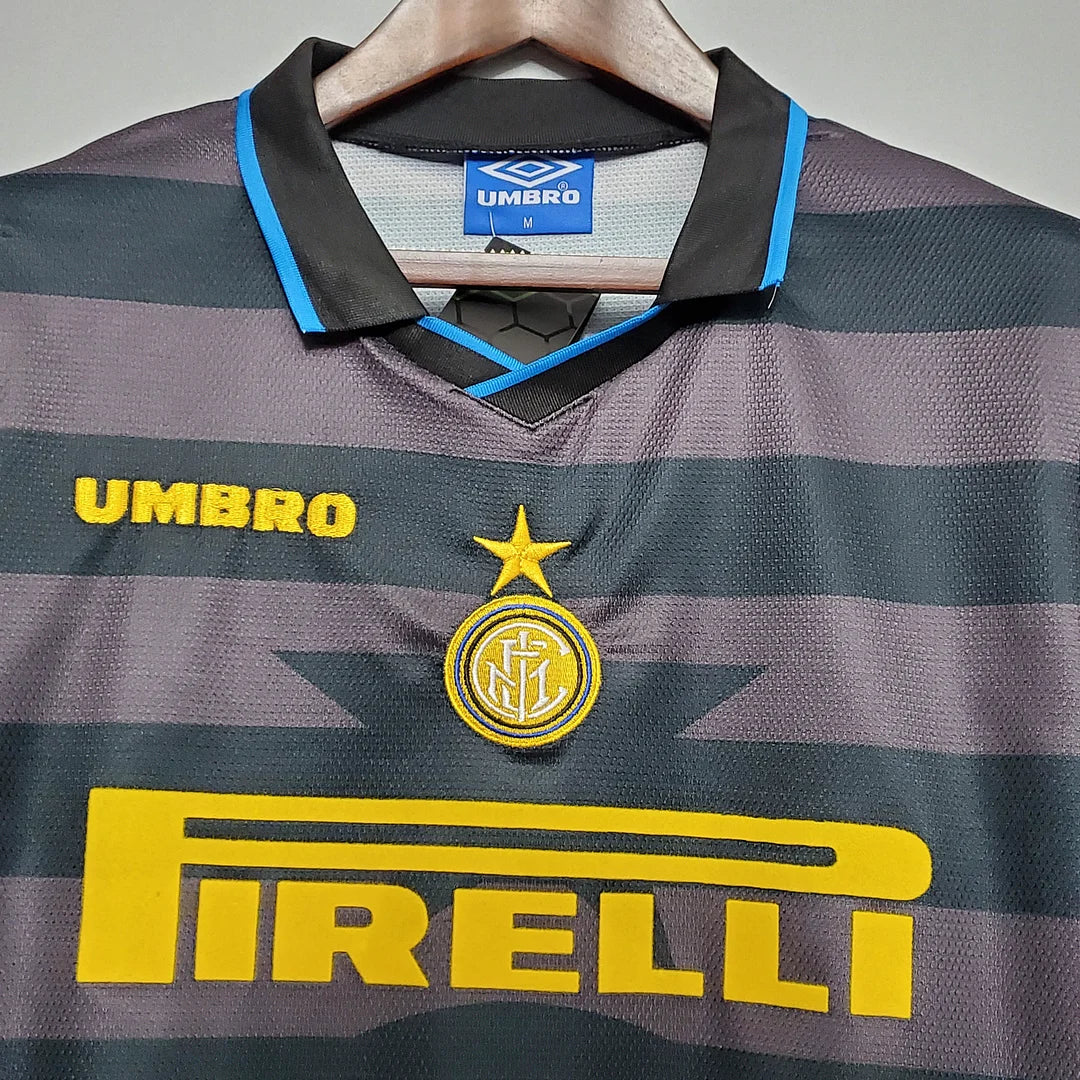 1997/1998 Retro Internazionale Milan Away Football Shirt