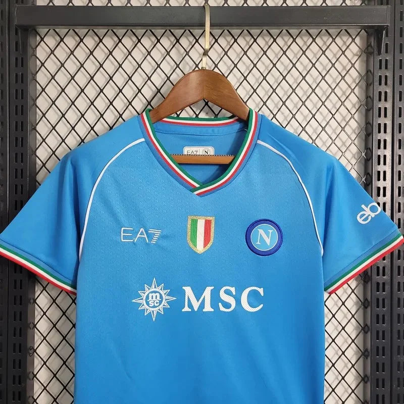 2023/2024 Napoli Home Football Shirt Kids Size
