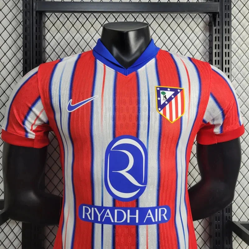 2024/2025 Atletico Madrid Home Football Shirt - Player Version