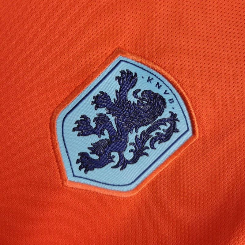 2024 Netherlands Home Football Shirt Kids Size