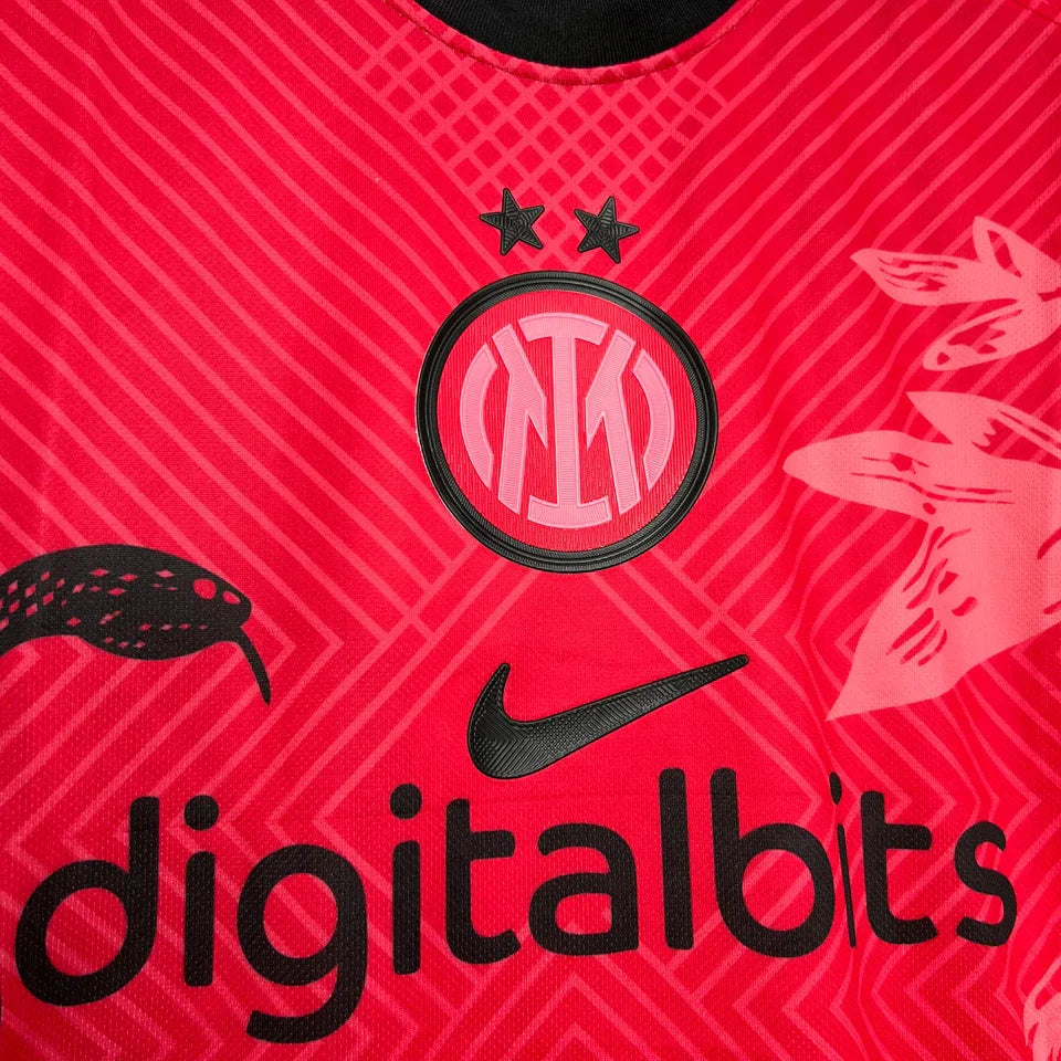 2024/2025 Inter Milan Special Edition Red Football Shirt