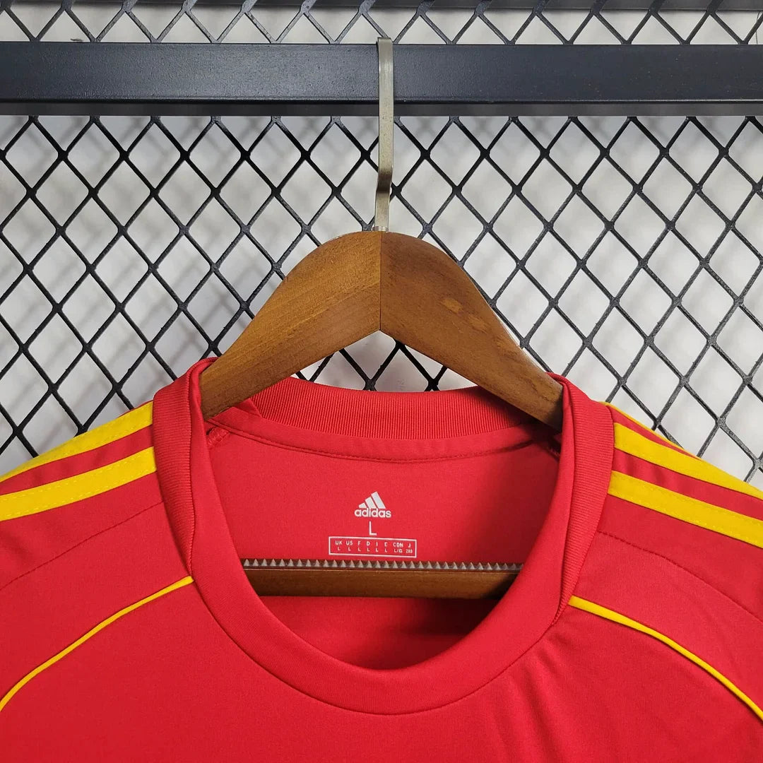 2010 Retro Spain Home Football Shirt
