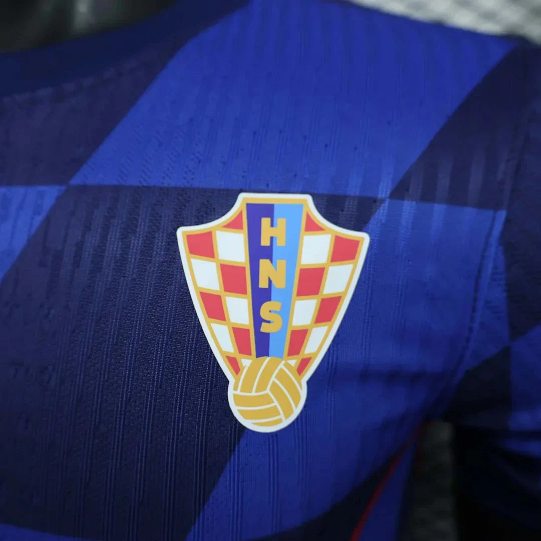 2024 Croatia National Team Away Football Shirt - Player Version