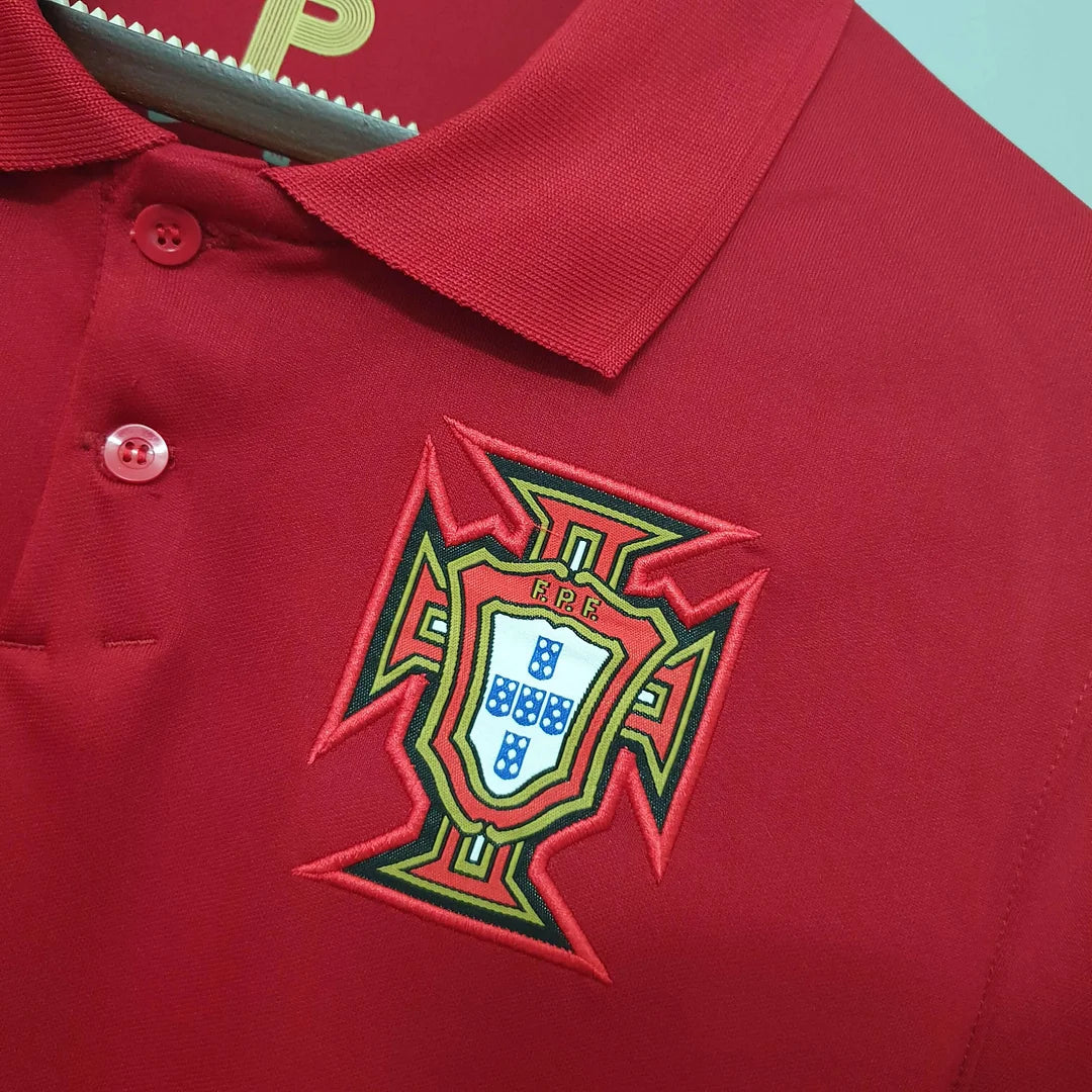 2020 Portugal Red Home Football Shirt