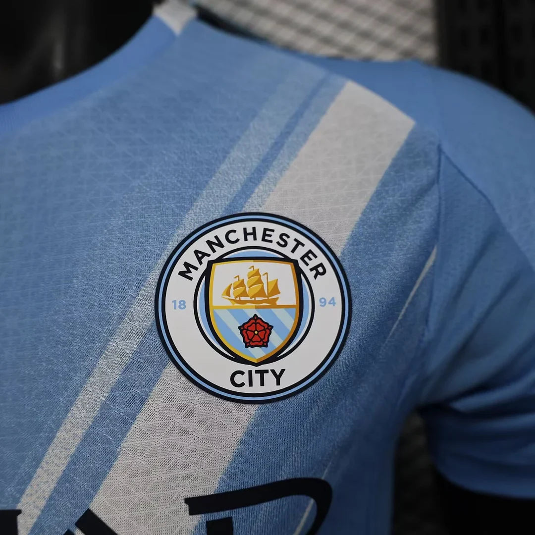 2025/2026 Manchester City Home Football Shirt - Player Version
