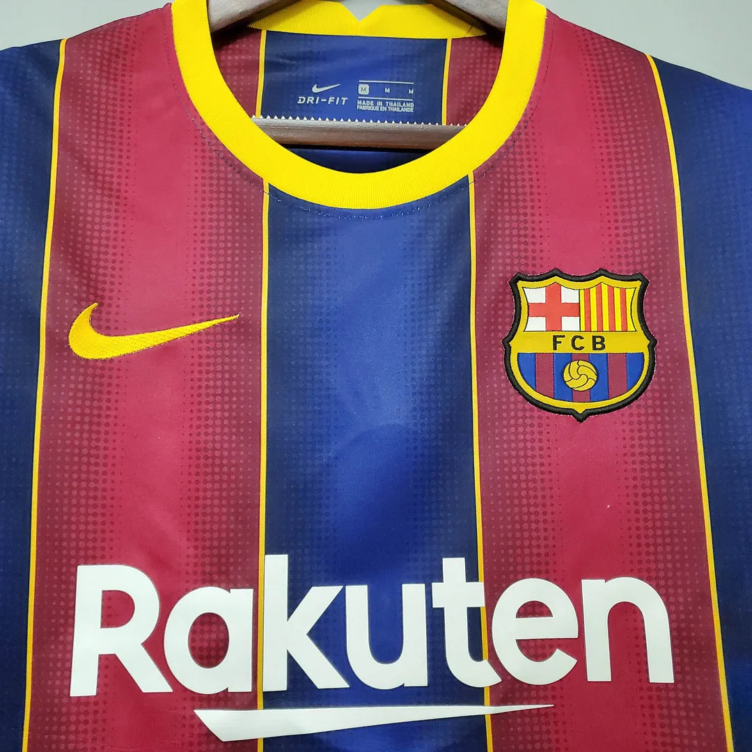 2020/2021 Retro Barcelona Home Football Shirt