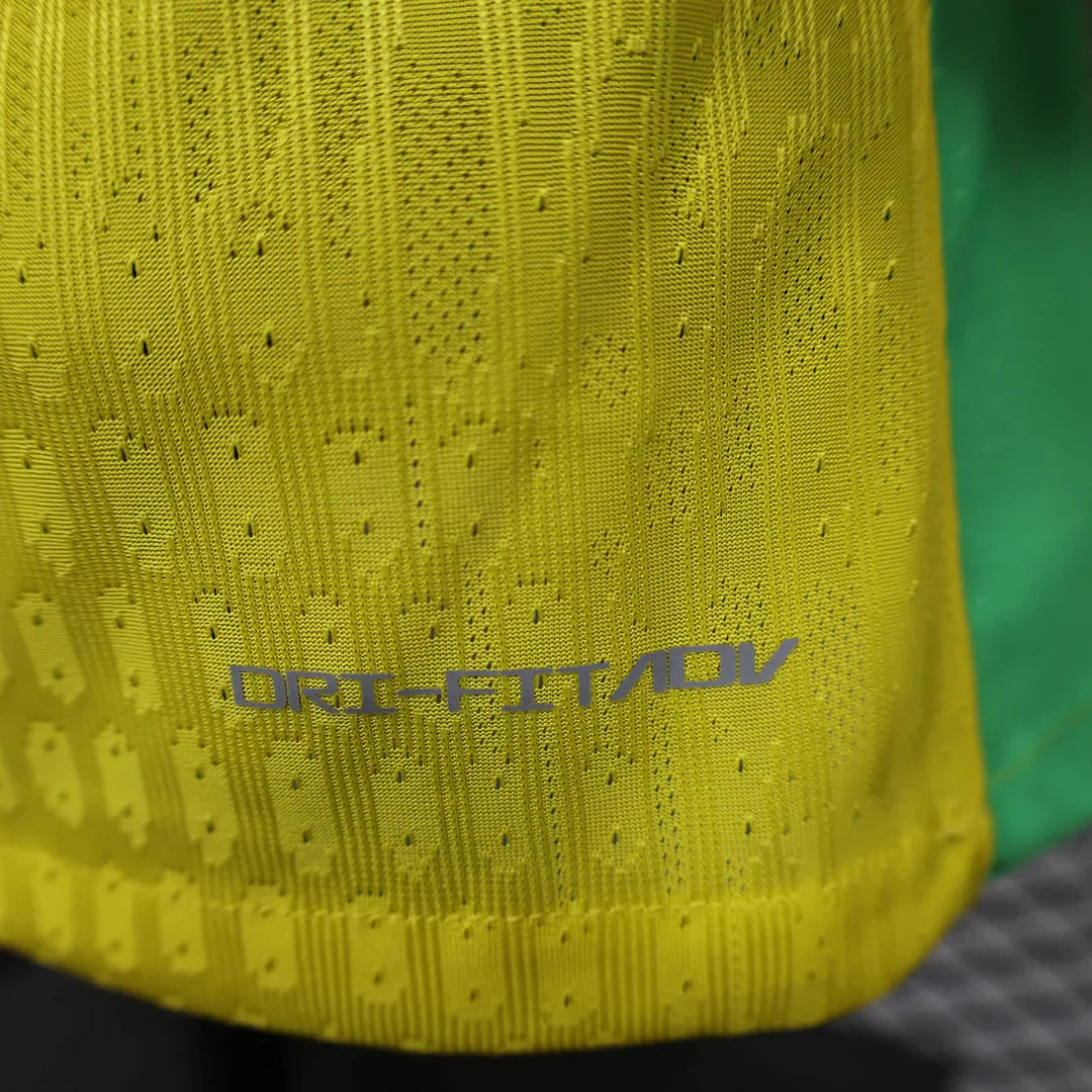2025 Brazil Home Football Shirt - Player Version