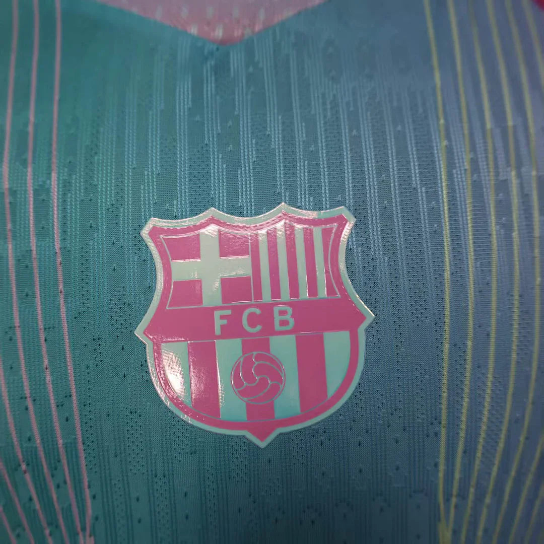 2025/2026 Barcelona Concept Pink Blue Gradient Football Shirt - Player Version