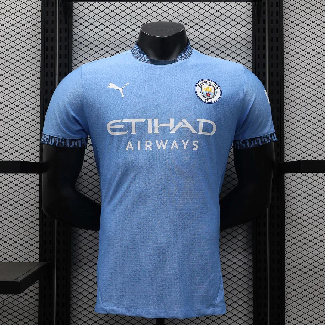 2024/2025 Manchester City Home Football Shirt - Player Version
