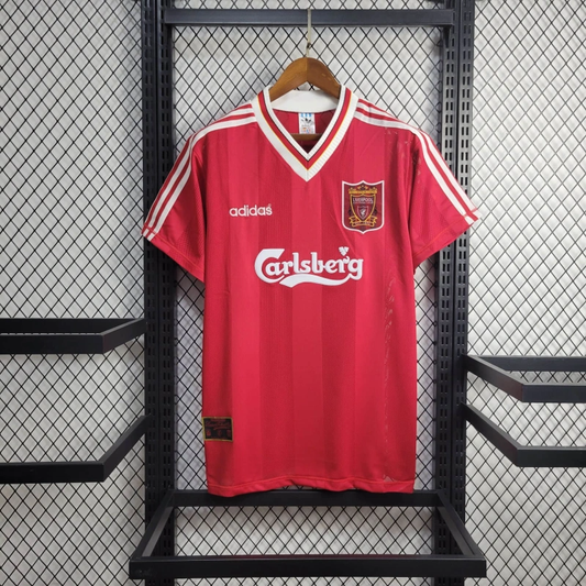 1995/1996 Retro Liverpool Home Football Shirt