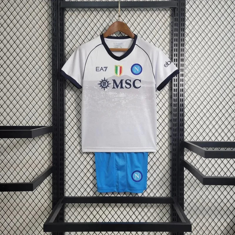 2023/2024 Napoli Away Football Shirt Kids Size