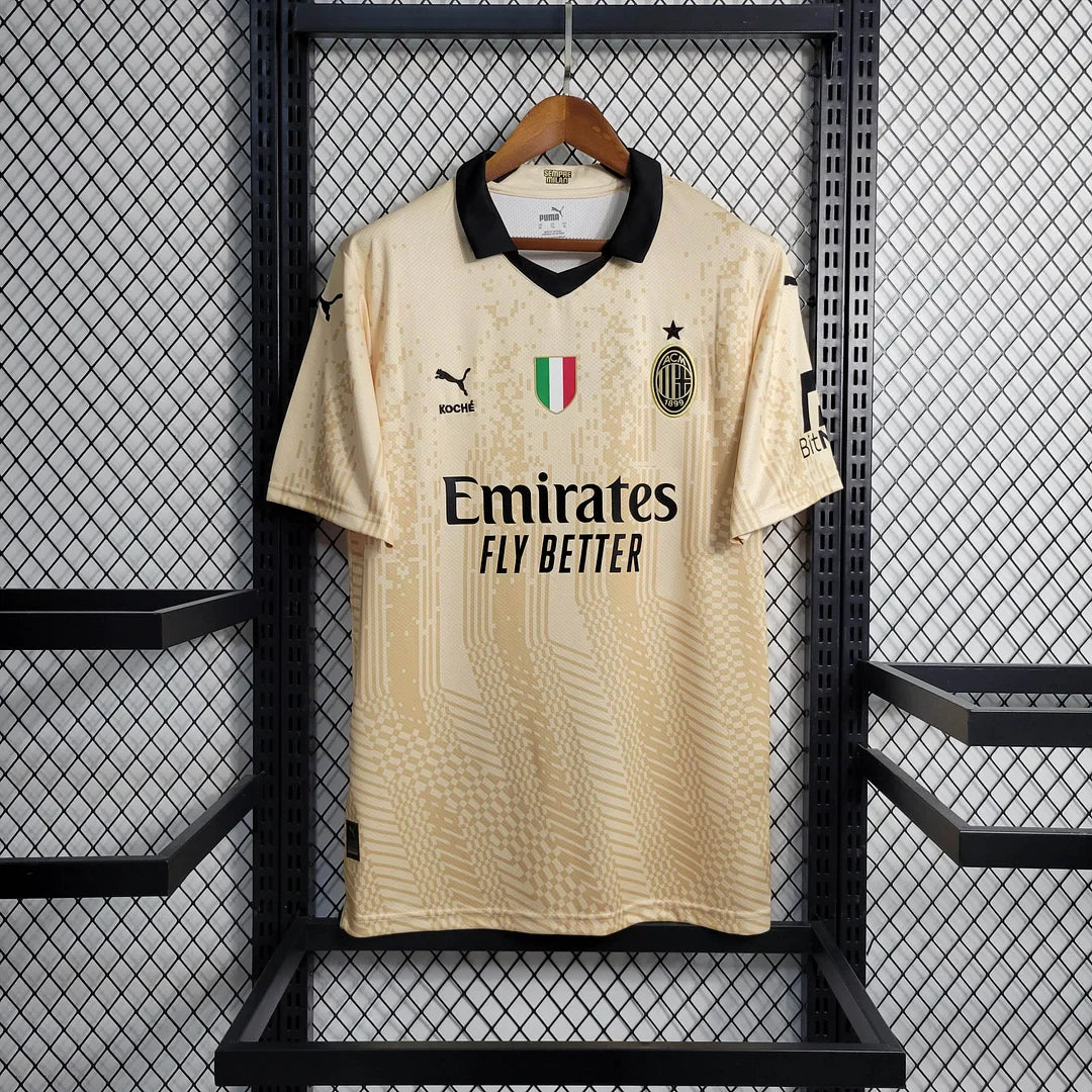 2022/2023 AC Milan Goalkeeper Special Edition Gold Football Shirt 1:1 Thai Quality