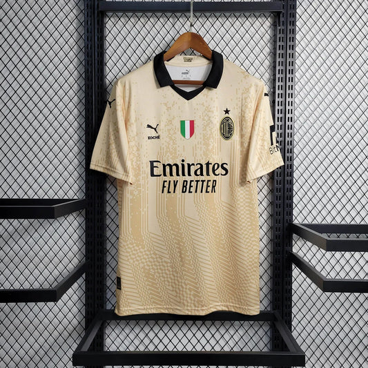2022/2023 AC Milan Goalkeeper Special Edition Gold Football Shirt 1:1 Thai Quality