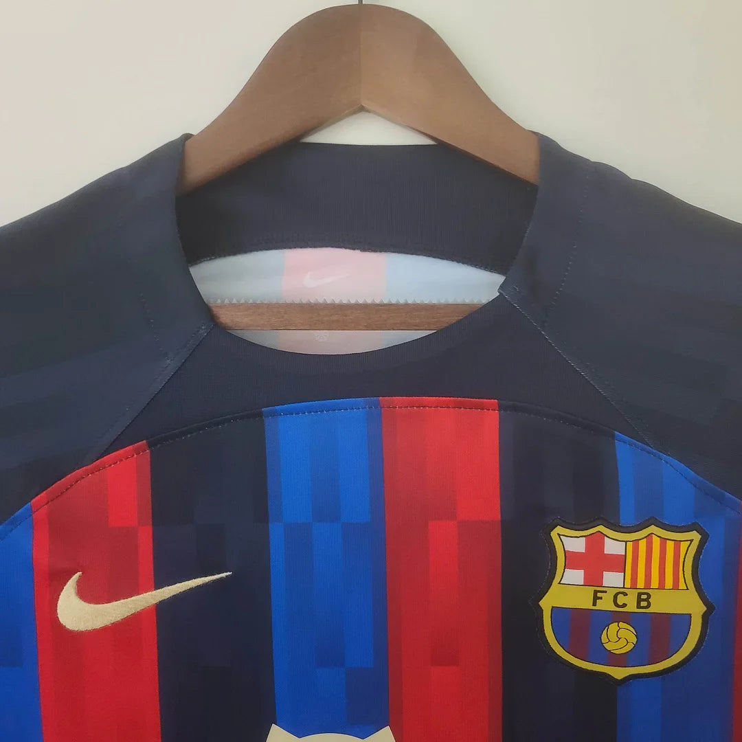 2022/2023 Barcelona Home Drake Model Football Shirt