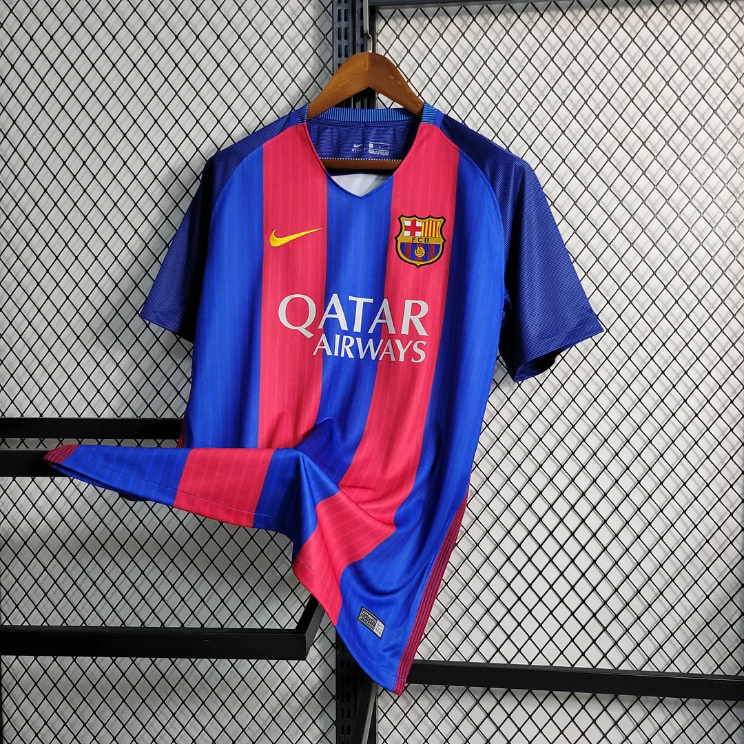 2016/2017 Retro Barcelona Home Football Shirt