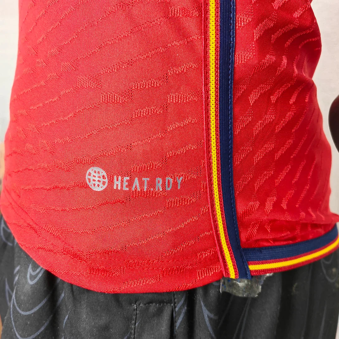 2022 FIFA World Cup Spain Home Football Shirt - Player Version