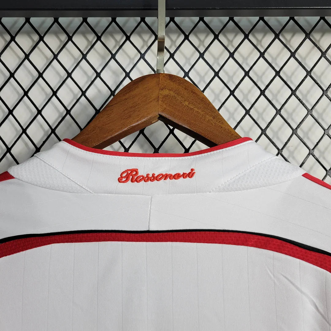 2006/2007 Retro Long Sleeve AC Milan Away Football Shirt