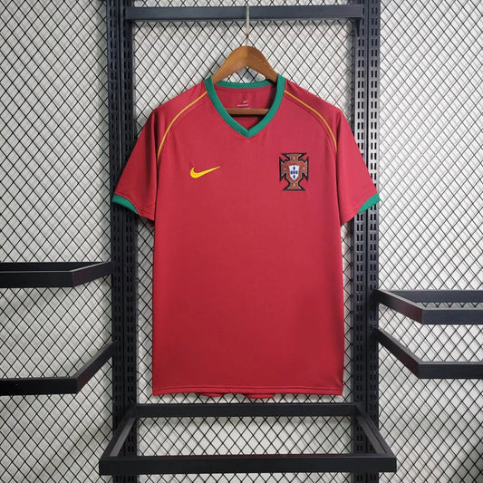 2006 Retro Portugal Home Football Shirt