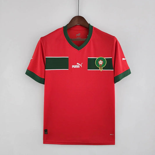 2022 FIFA World Cup Morocco National Team Home Football Shirt