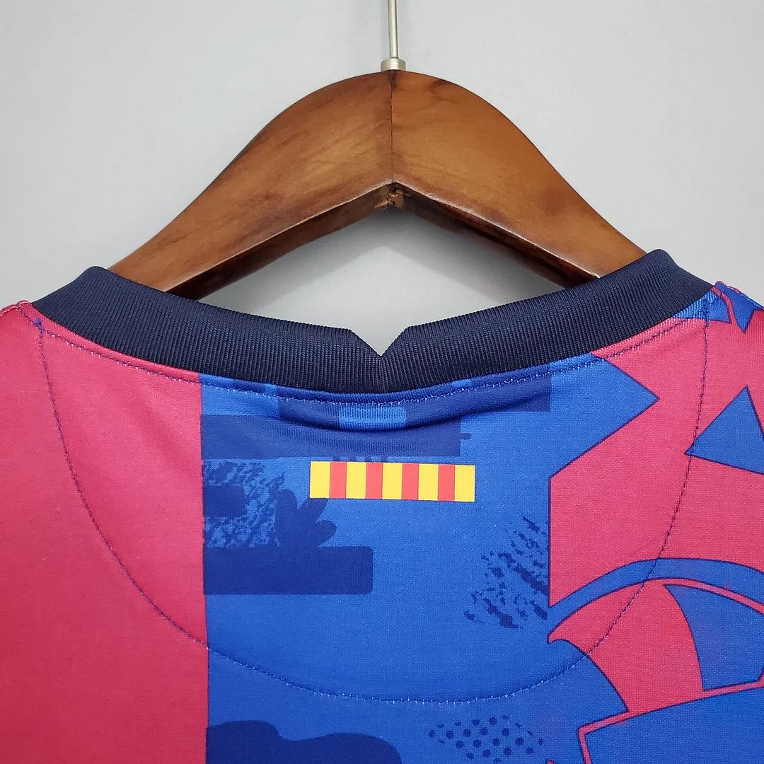2021 / 2022 Retro Barcelona Football Third Kit Shirt