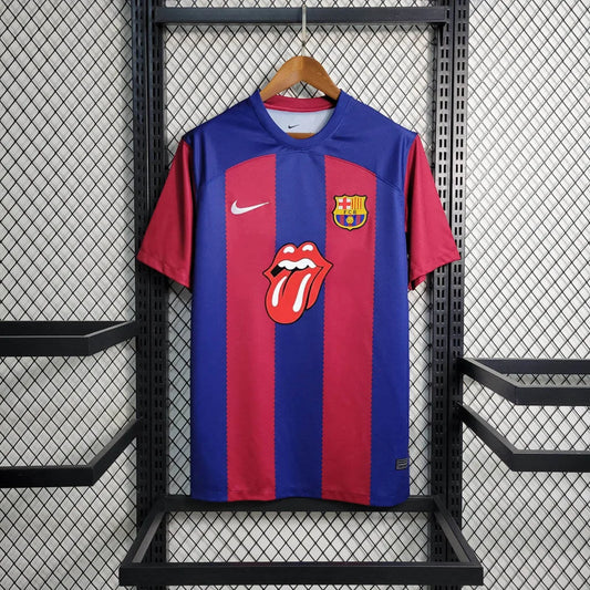 2023/2024 Barcelona The Rolling Stones Limited Edition Football Shirt