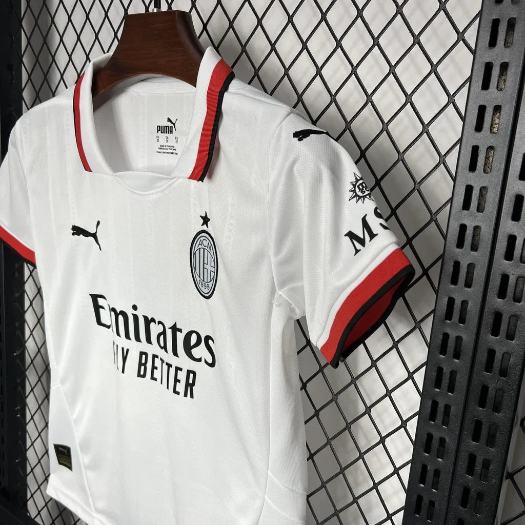 2024/2025 AC Milan Away Football Shirt Kids Size