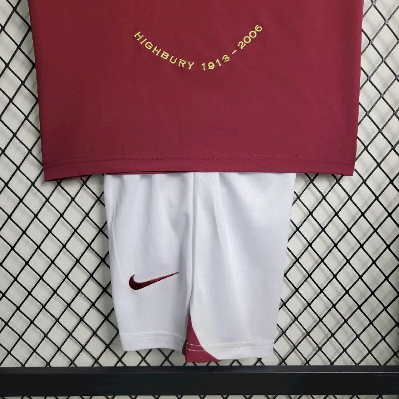 2005/2006 Retro Arsenal Home Football Shirt Kids Size