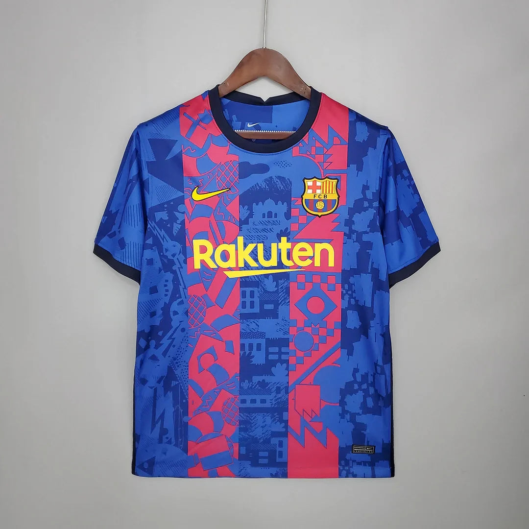 2021 / 2022 Retro Barcelona Football Third Kit Shirt