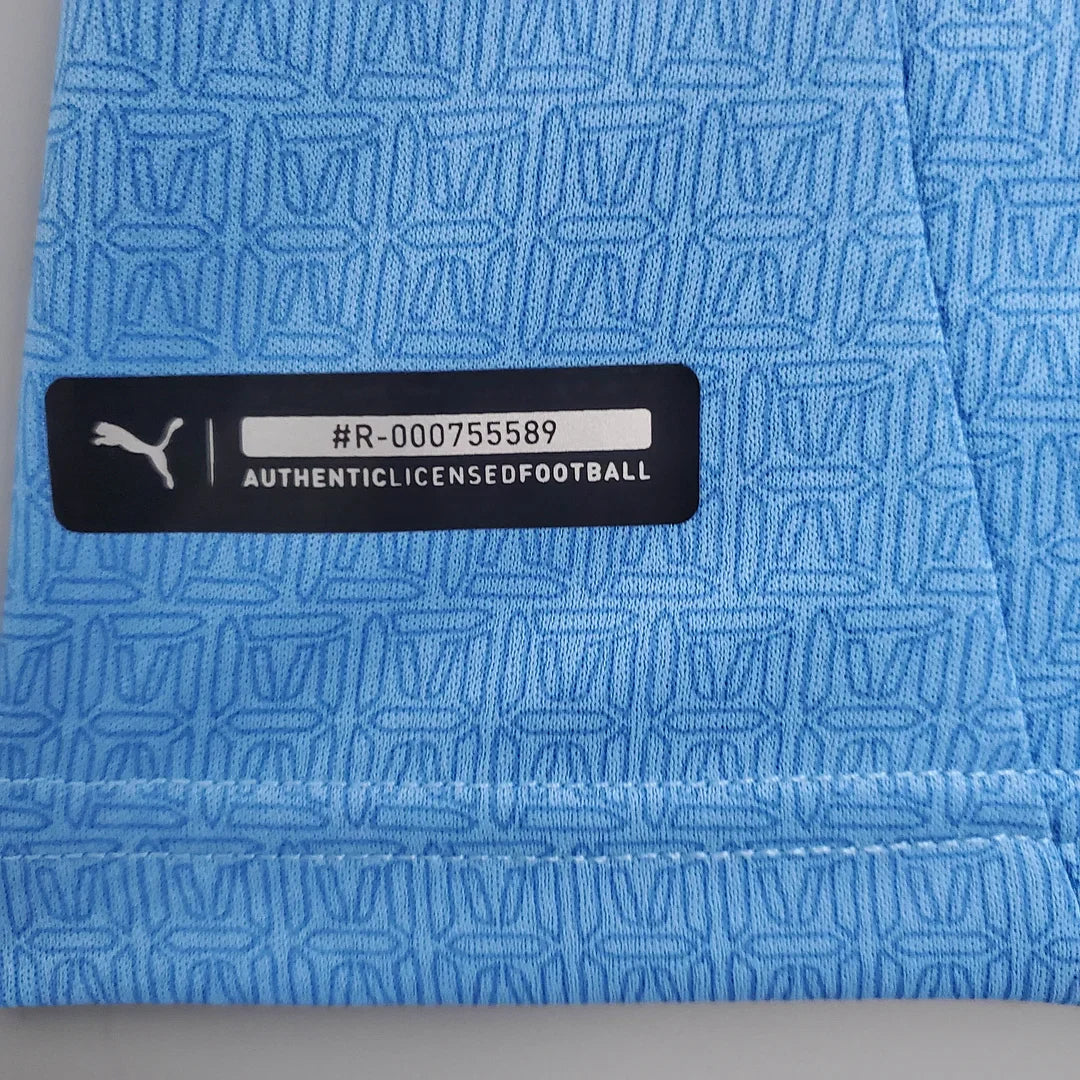 2021/2022 Retro Manchester City Home Football Shirt