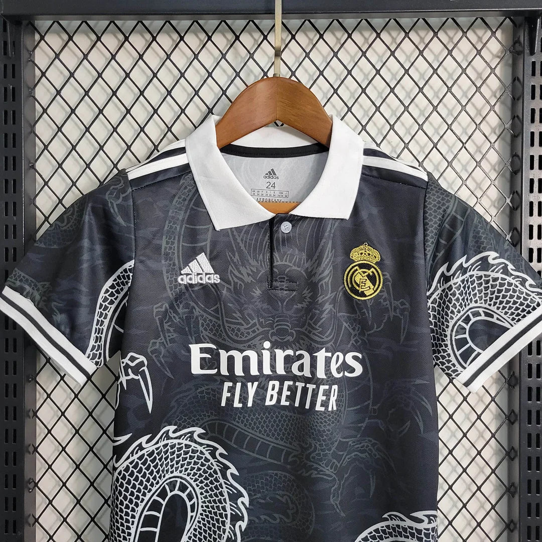 2023/2024 Real Madrid Chinese Dragon Football Shirt Kids Size