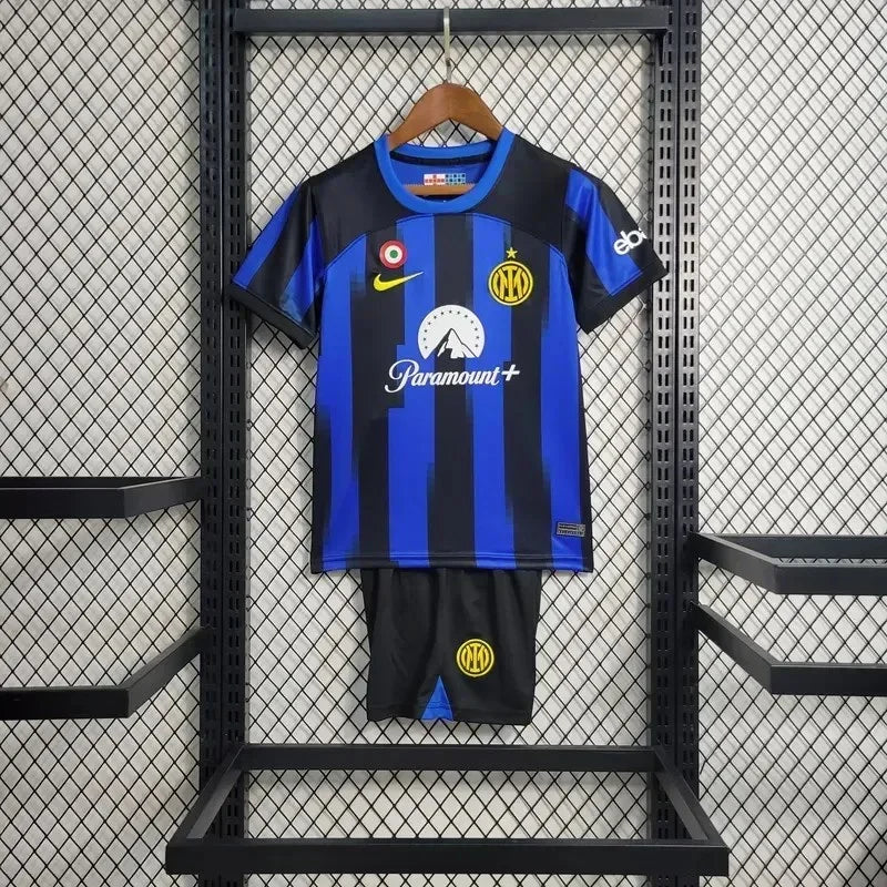 2023/2024 Inter Milan Home Football Shirt Kids Size