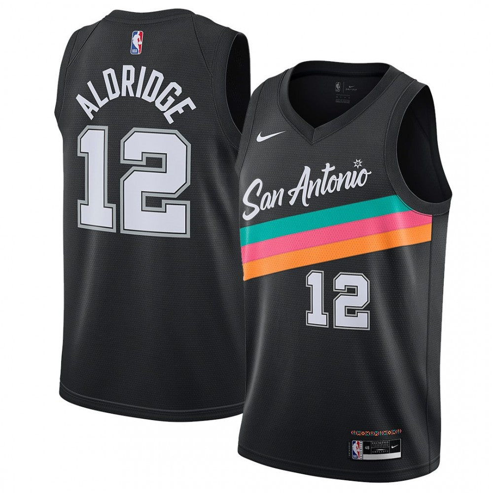 San Antonio Spurs Nike Black 20/21 Swingman Jersey - City Edition