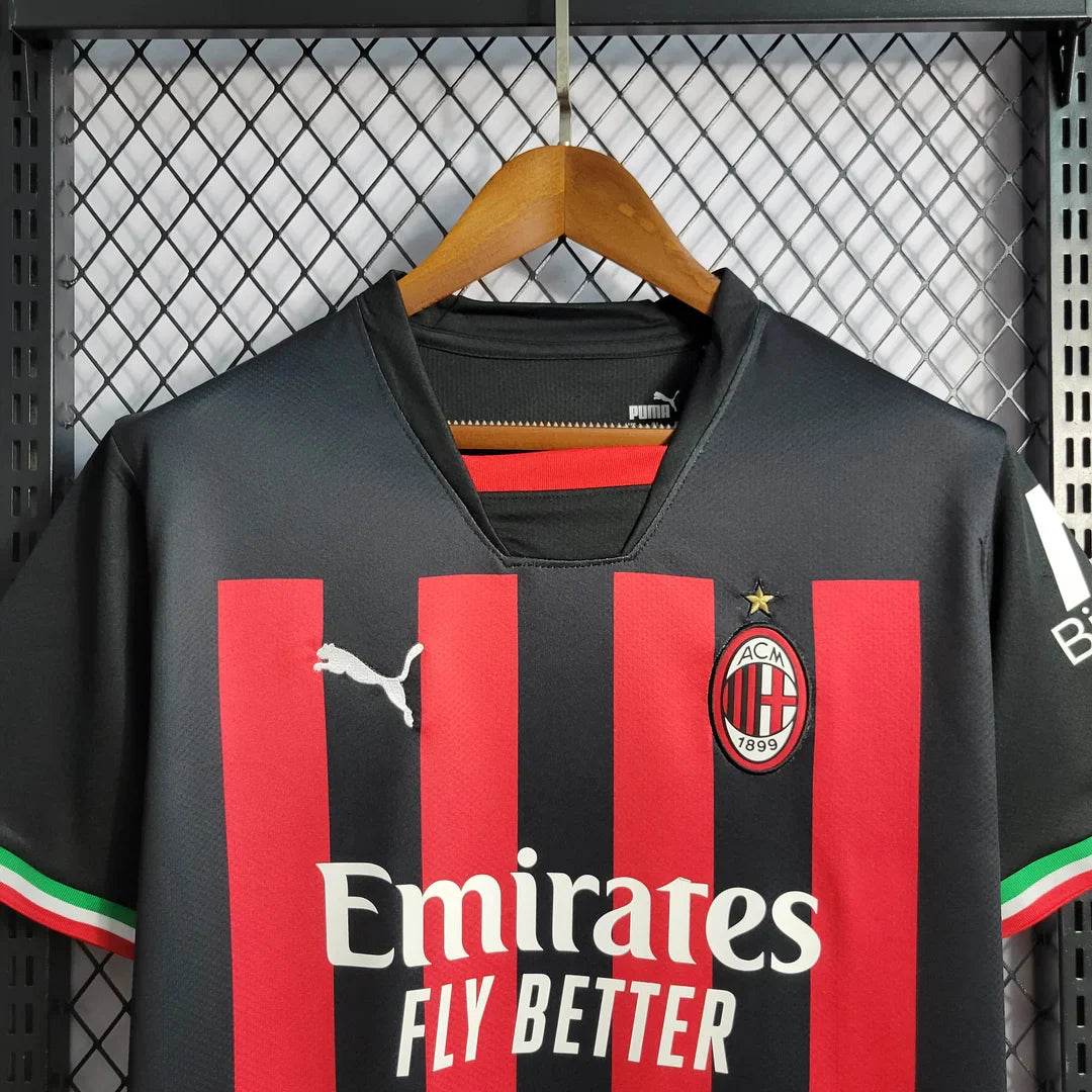2022/2023 AC Milan Home Football Shirt