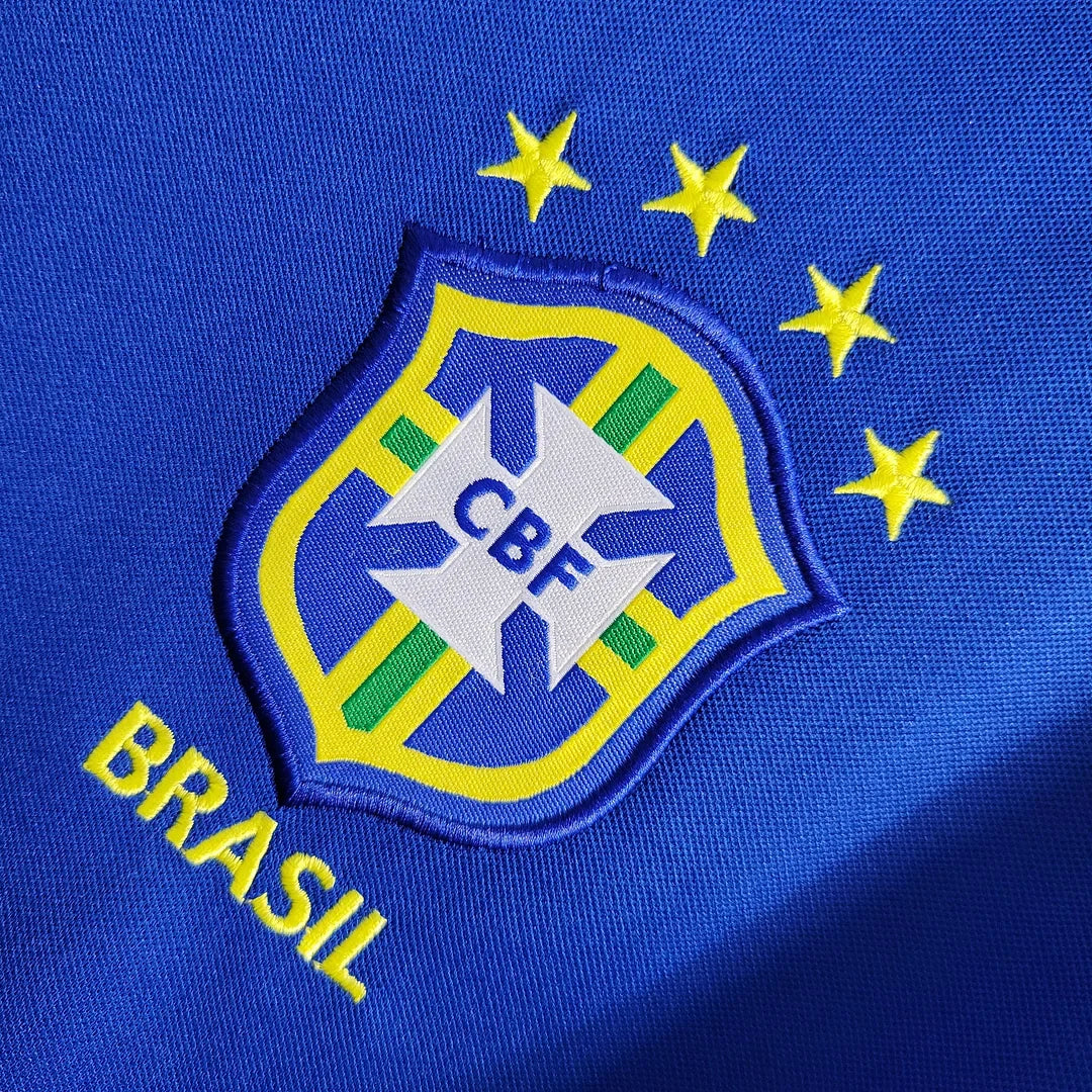 1998 Retro Brazil Away Football Shirt