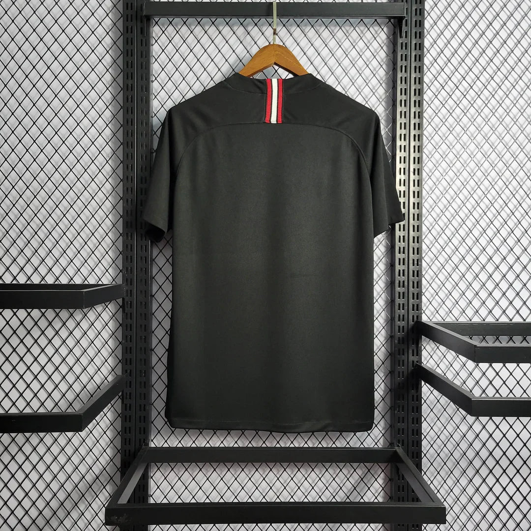 2018/2019 Retro Psg Paris Saint-Germain Black Football Shirt