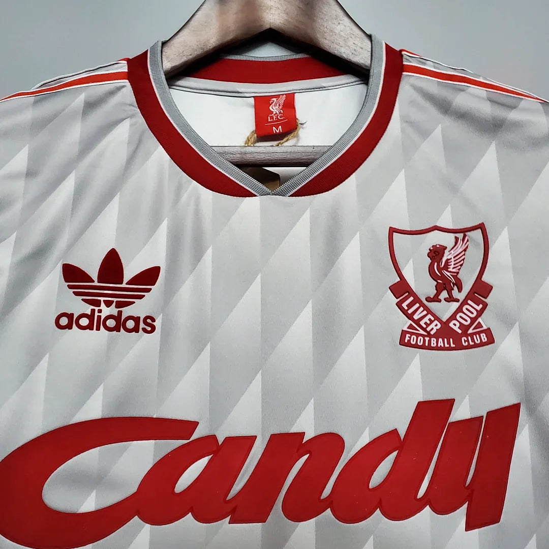 1990/1991 Retro Liverpool Away Football Shirt