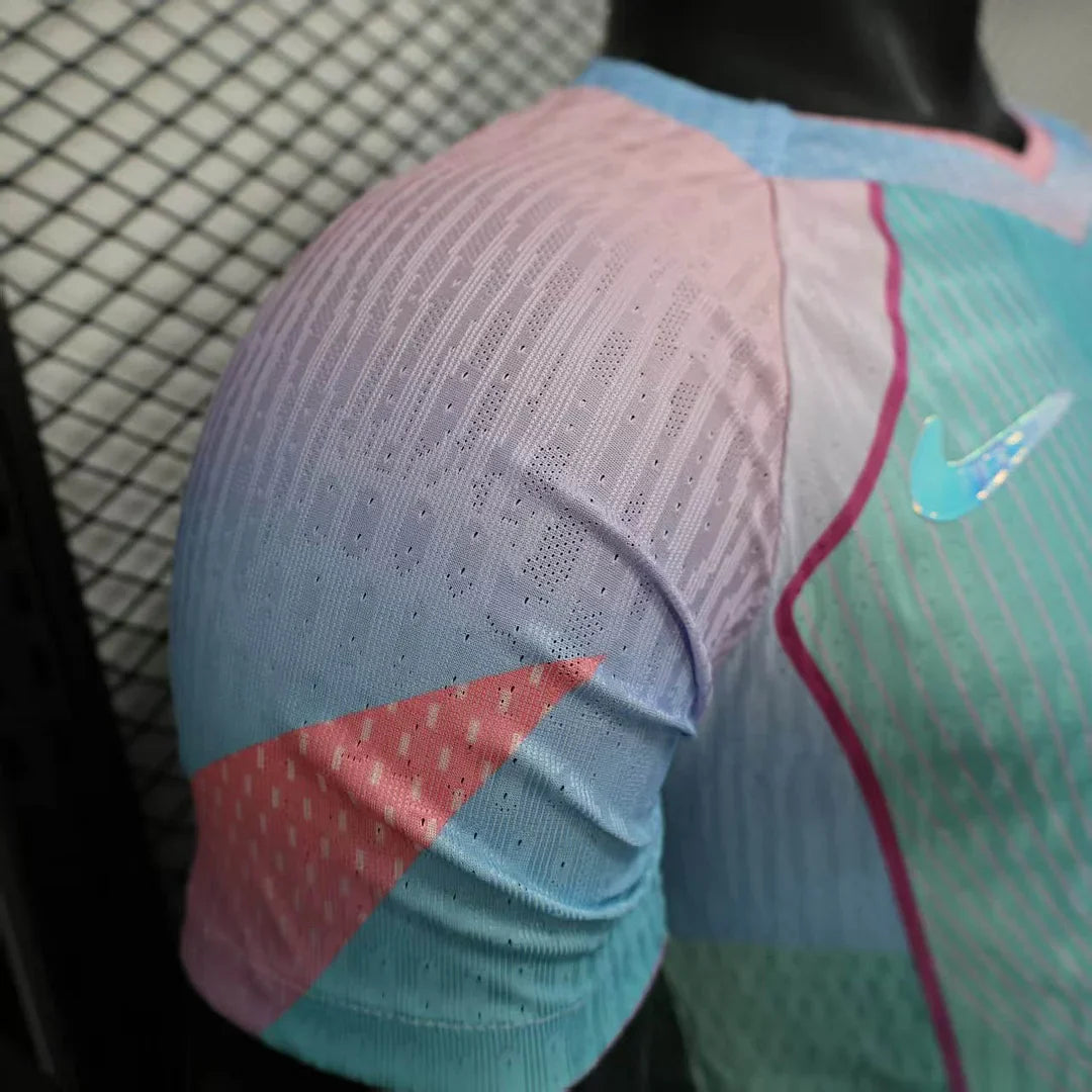 2025/2026 Barcelona Concept Pink Blue Gradient Football Shirt - Player Version