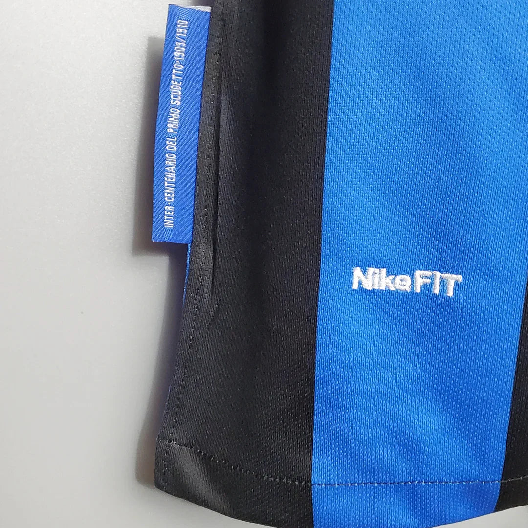 2009/2010 Retro Internazionale Milan Home UEFA Champions League Edition Football Shirt