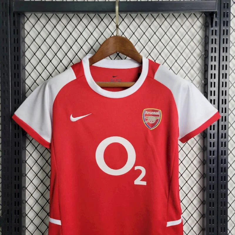 2002/2004 Retro Arsenal Home Football Shirt Kids Size