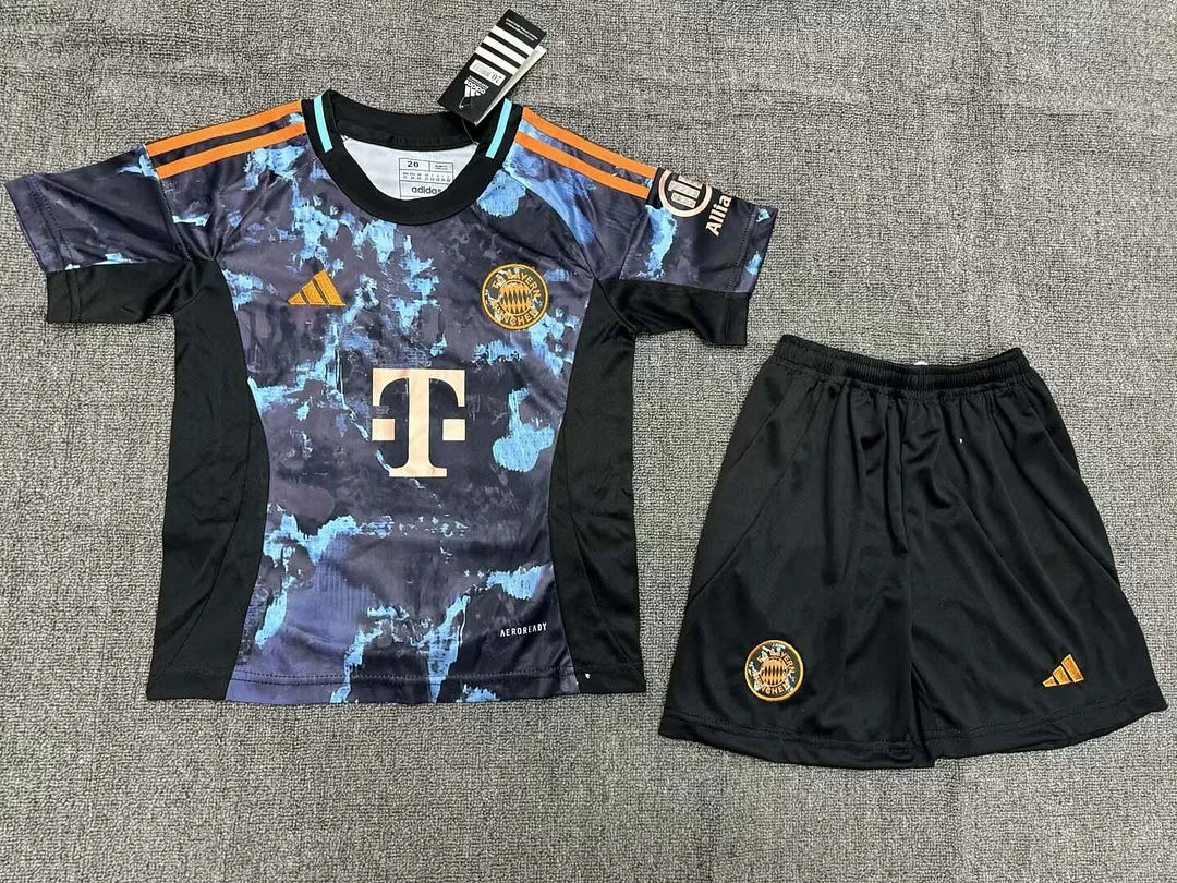 2024/2025 Bayern Munich Away Football Shirt Kids Size