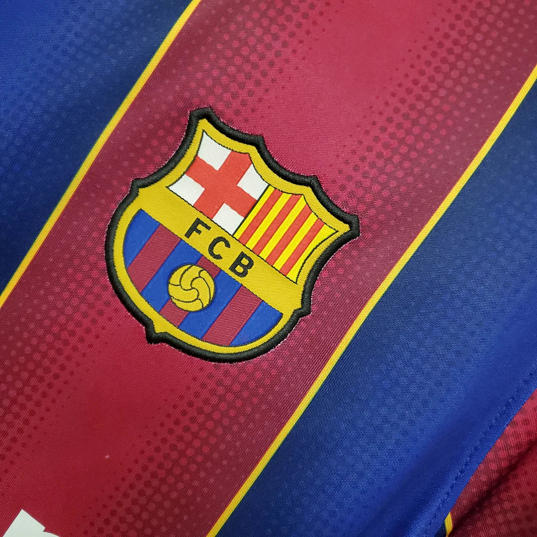 2020/2021 Retro Barcelona Home Football Shirt