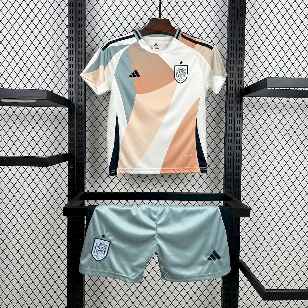 2025 Spain Away Football Shirt Kids Size